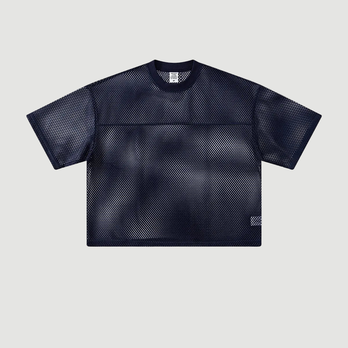 Y2K Raw Grunge Mesh T Shirt