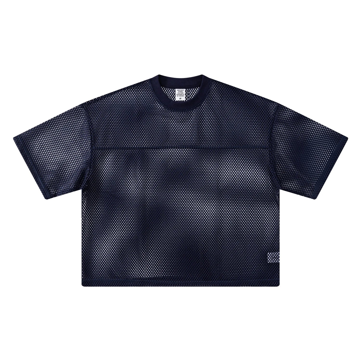 Y2K Raw Grunge Mesh T Shirt