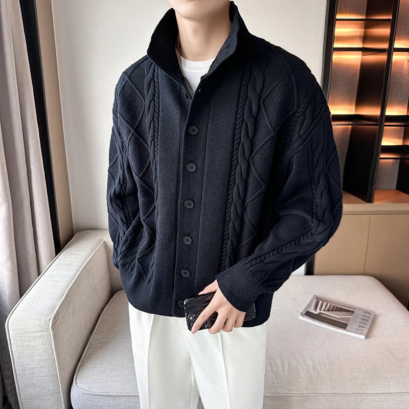 Y2K Retro Knit Button Up Cardigan Jumper Sweater