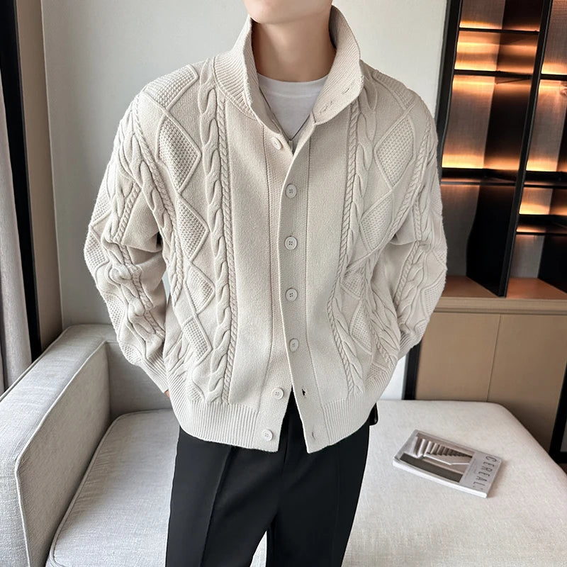 Y2K Retro Knit Button Up Cardigan Jumper Sweater