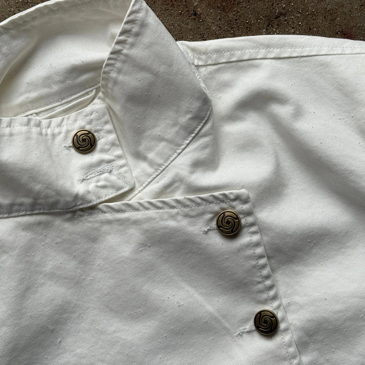 Y2K Retro White Fencing Jacket