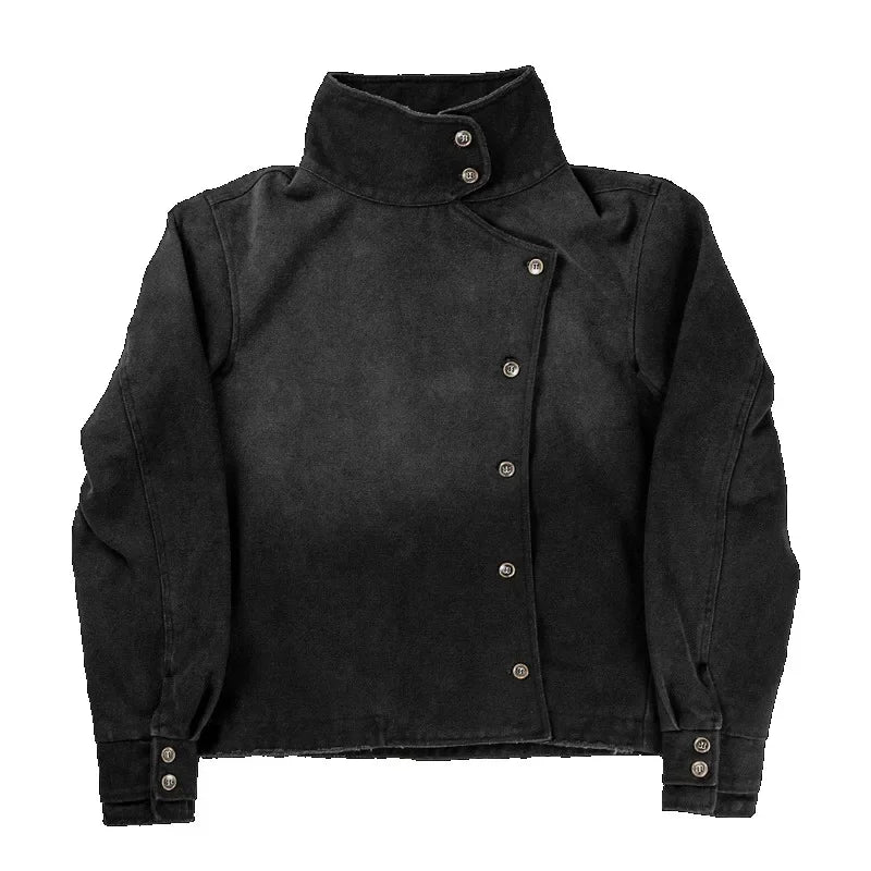 Y2K Retro White Fencing Jacket