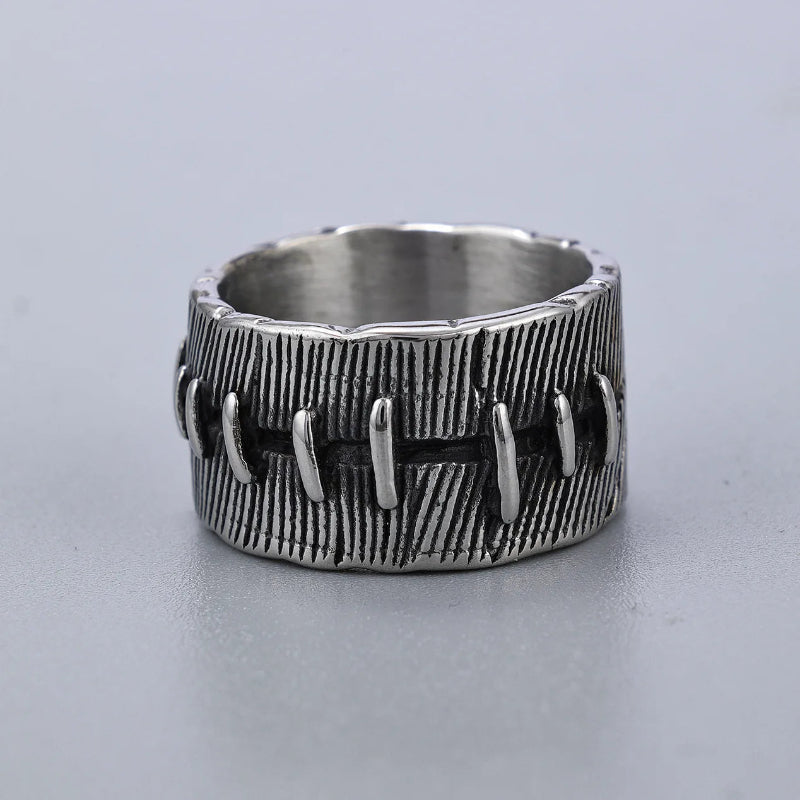 Y2K Rough Stitching Ring