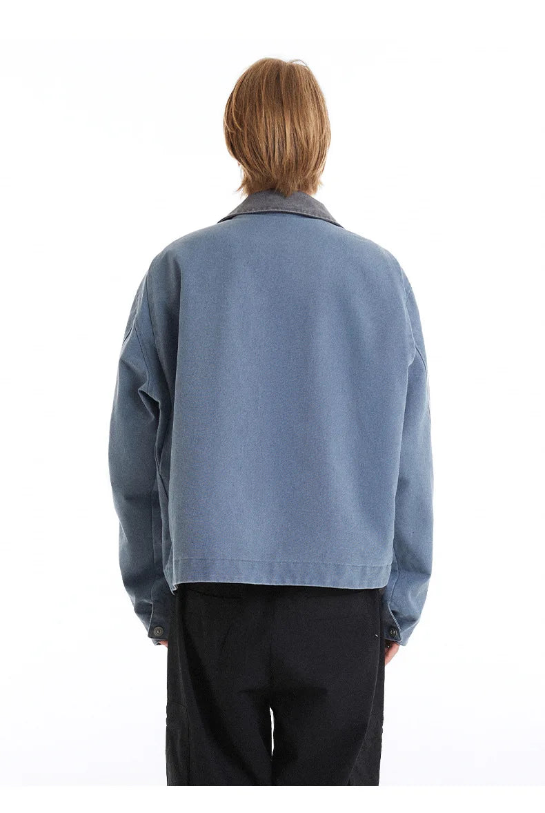 Y2K Short Homme Winter Jacket