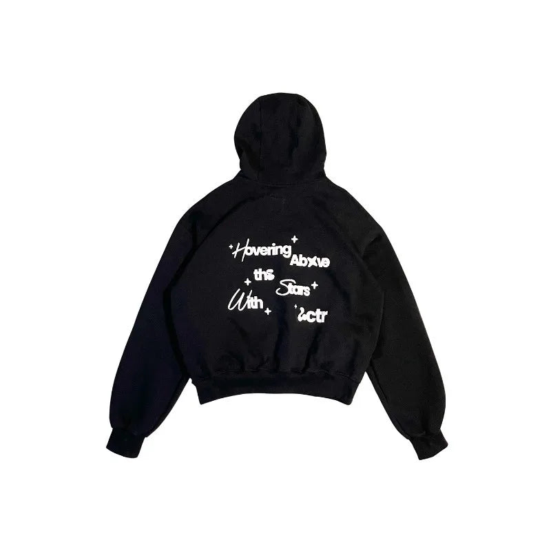 Y2K Stars Are Aligned Graphic Hoodie