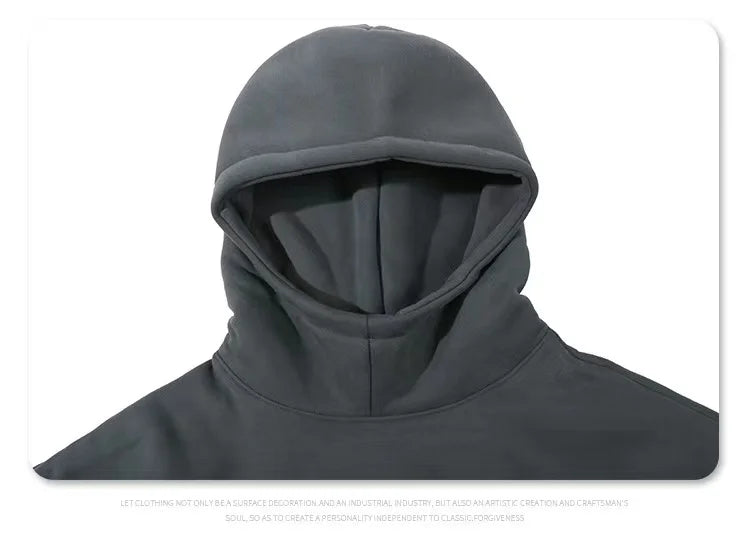 Y2K Stitch Work Foam Hoodie