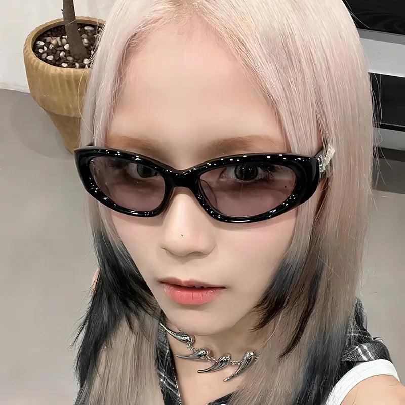 Y2K Style Star Futuristic Sunglasses