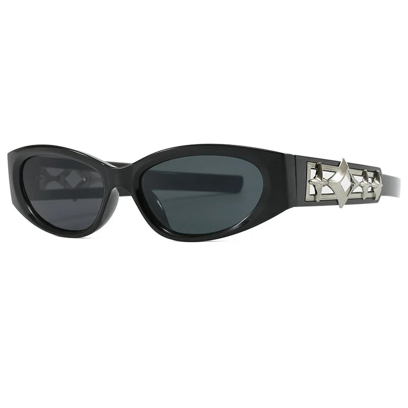 Y2K Style Star Futuristic Sunglasses