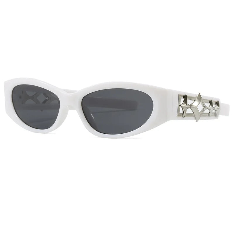 Y2K Style Star Futuristic Sunglasses