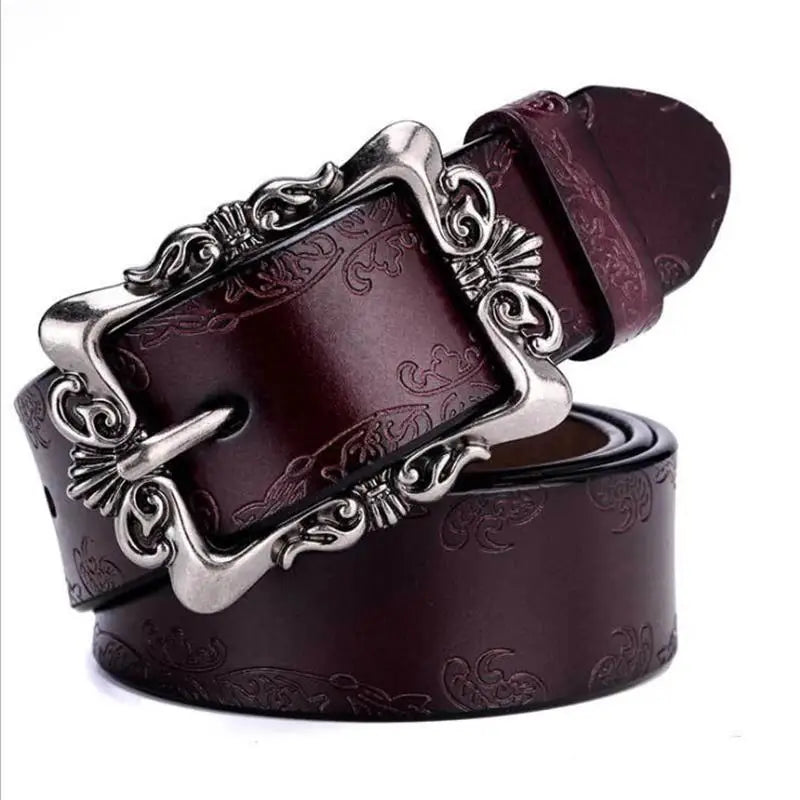 Y2K Subtle Intertwine Leather Belt