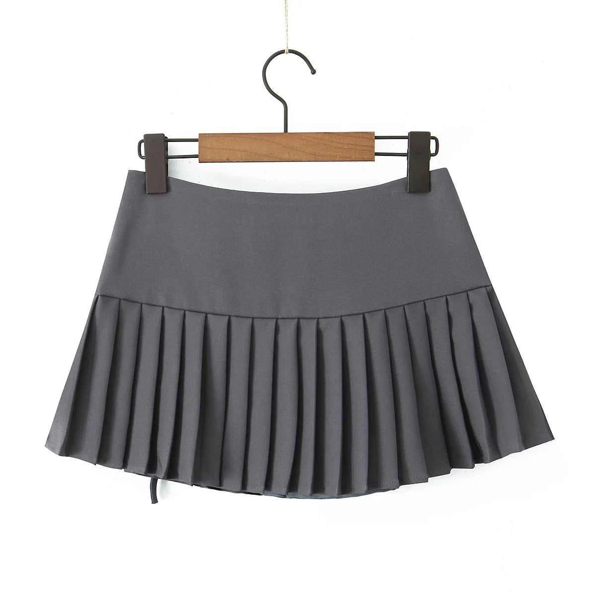 Y2K Summer Preppy Pleated Mini Skirt