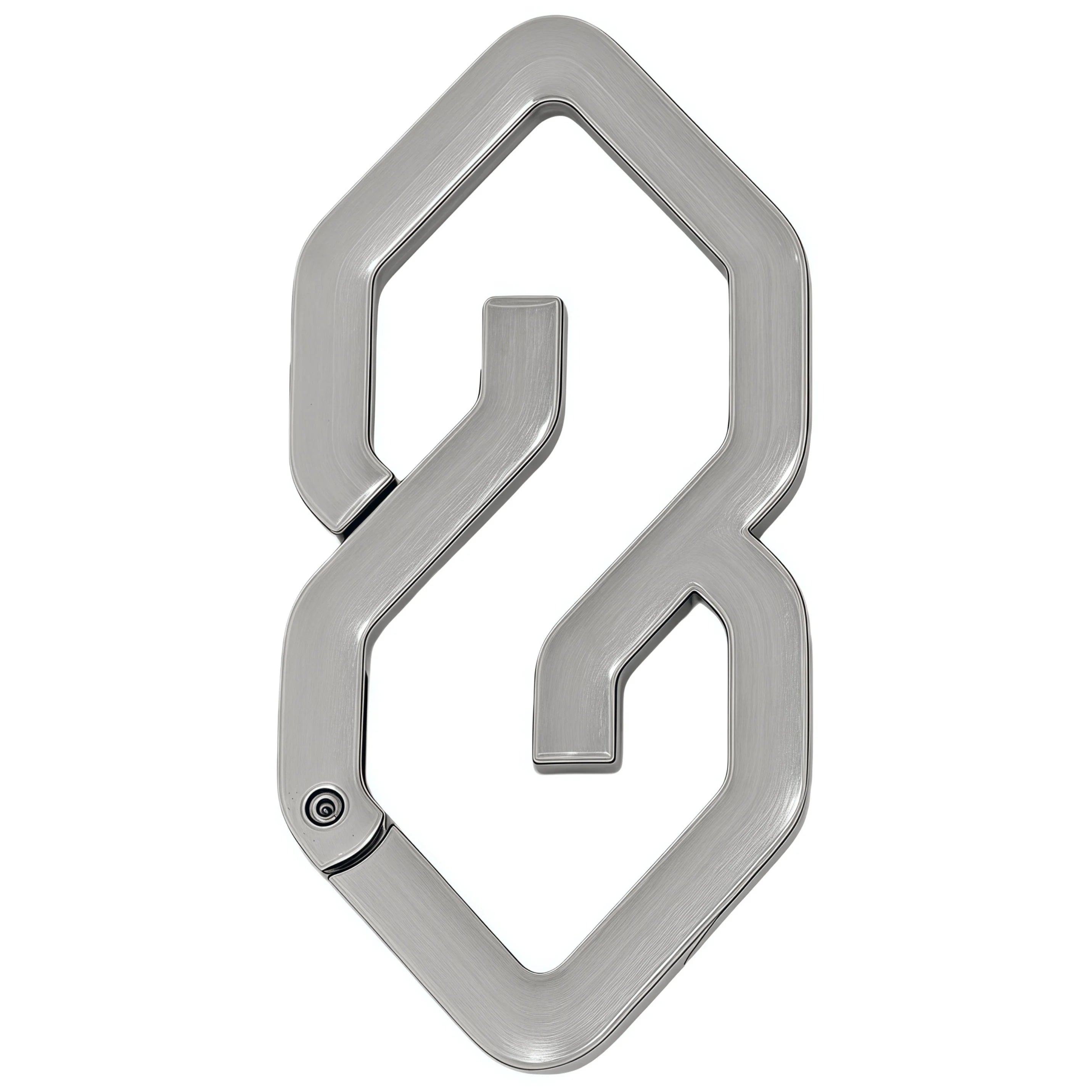 Y2K Super S Belt Loop Carabiner Keychain