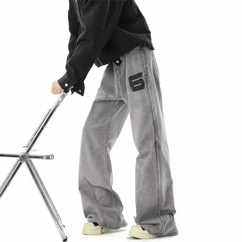Y2K The "6" Baggy Bootcut Jeans