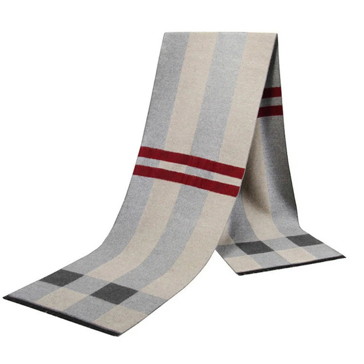 Y2K "The Working Man" Old Money Cashmere Scarf
