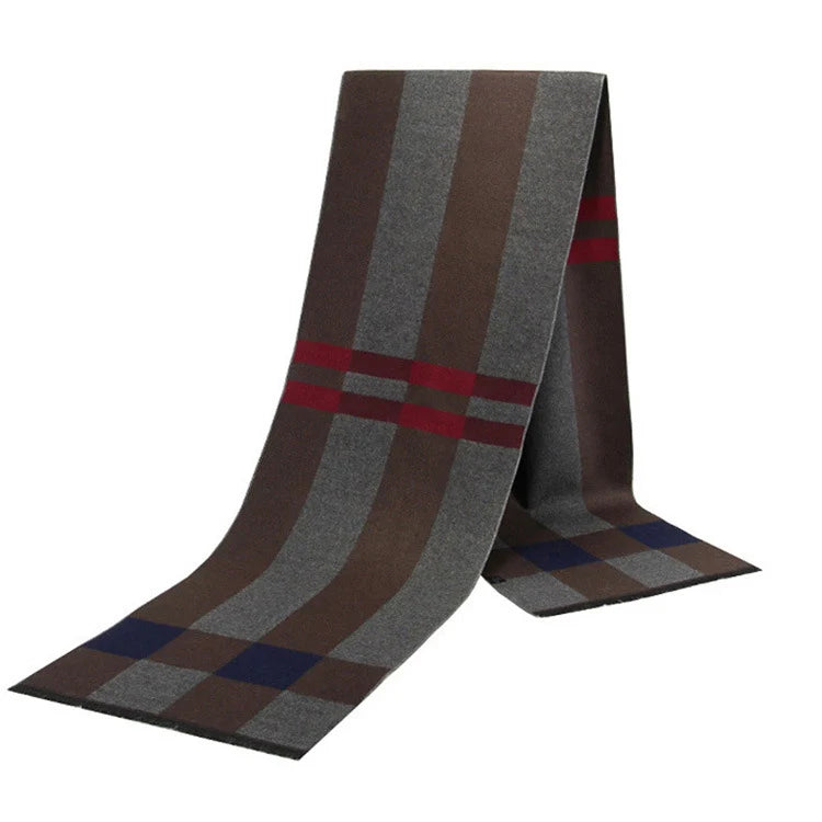 Y2K "The Working Man" Old Money Cashmere Scarf