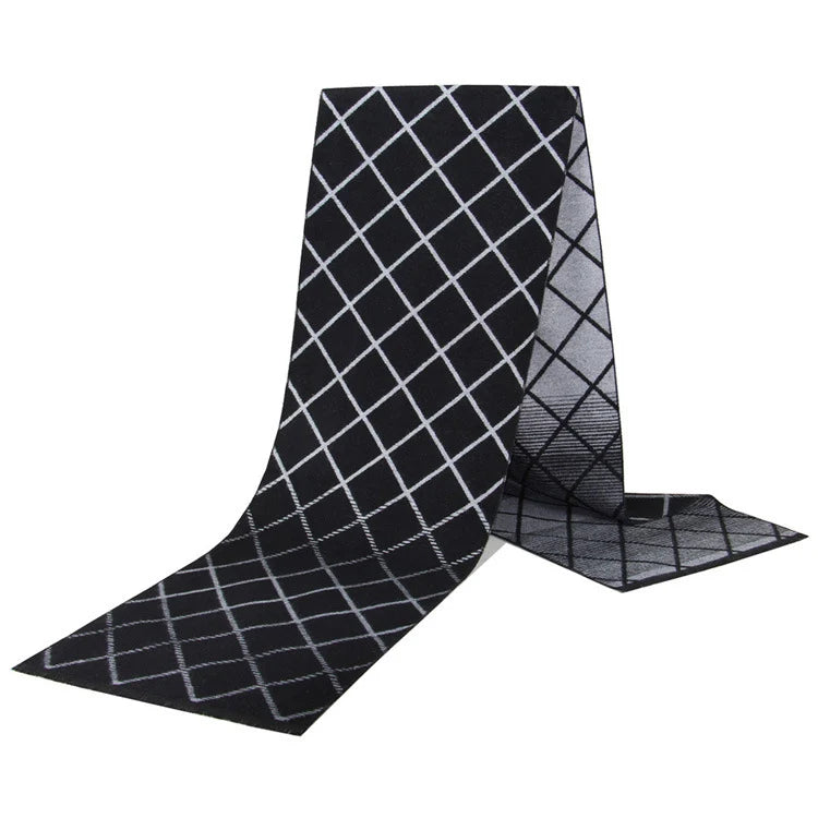 Y2K "The Working Man" Old Money Cashmere Scarf