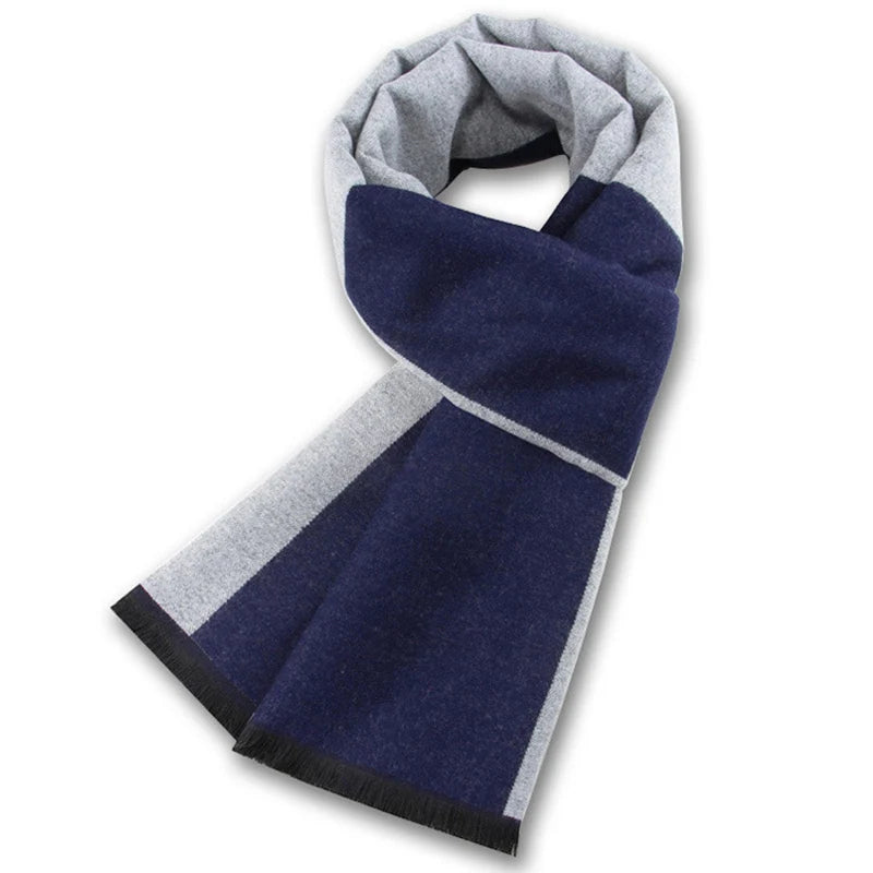 Y2K "The Working Man" Old Money Cashmere Scarf