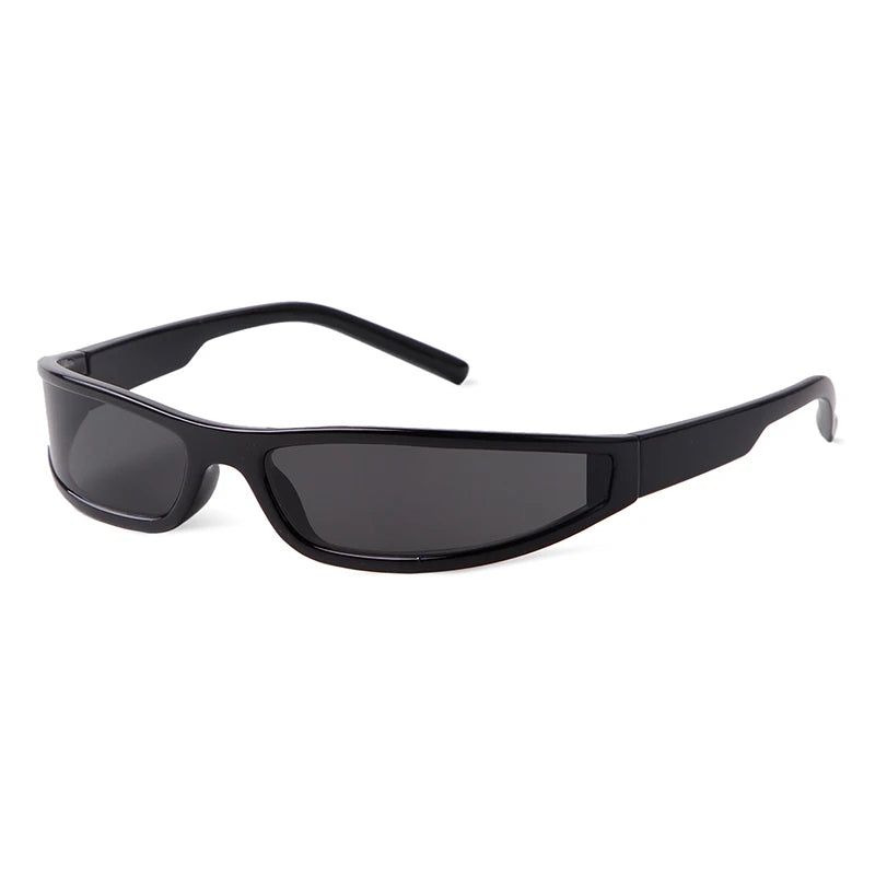 Y2K Thin Sport Futuristic Sunglasses