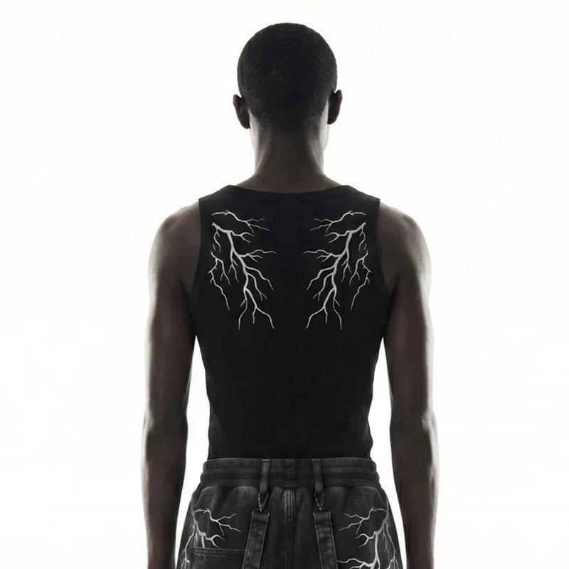 Y2K Thunder & Lightening Tank Top
