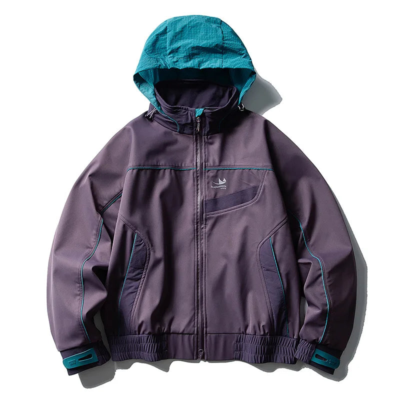 Y2K Track Soft Shell Best Windbreaker Jacket Coat