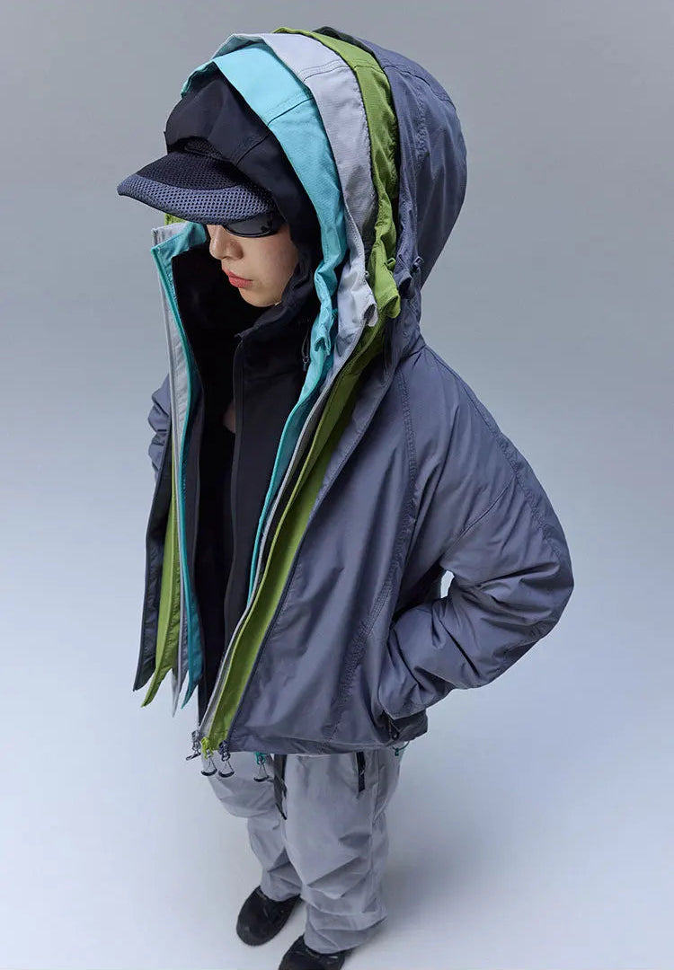 Y2K Tri-Shield Lightweight Cycling and Hiking Windbreaker Jacket