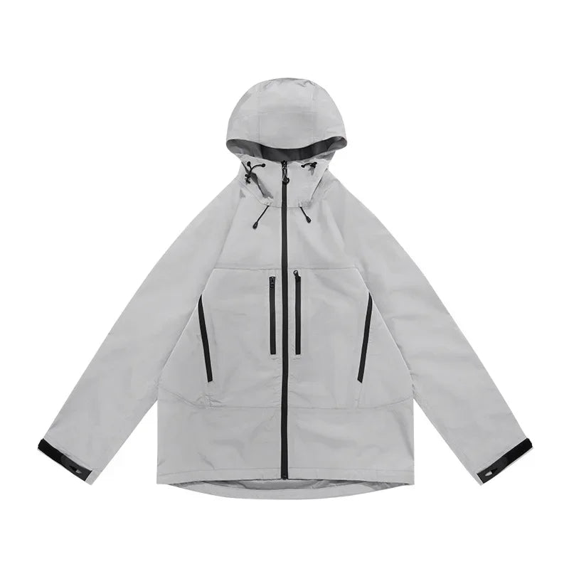 Y2K TripleGuard HardShell Sealed Outdoor Waterproof Jacket Coat