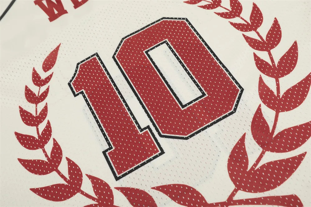 Y2K "Vanguard" Celebratory Mesh Football Jersey