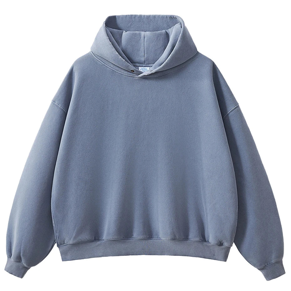 Y2K Vintage Oversized Baggy Plain Hoodie
