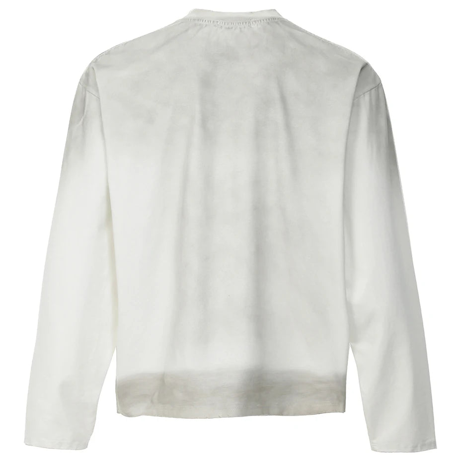 Y2K Vintage Oversized Long Sleeve Top