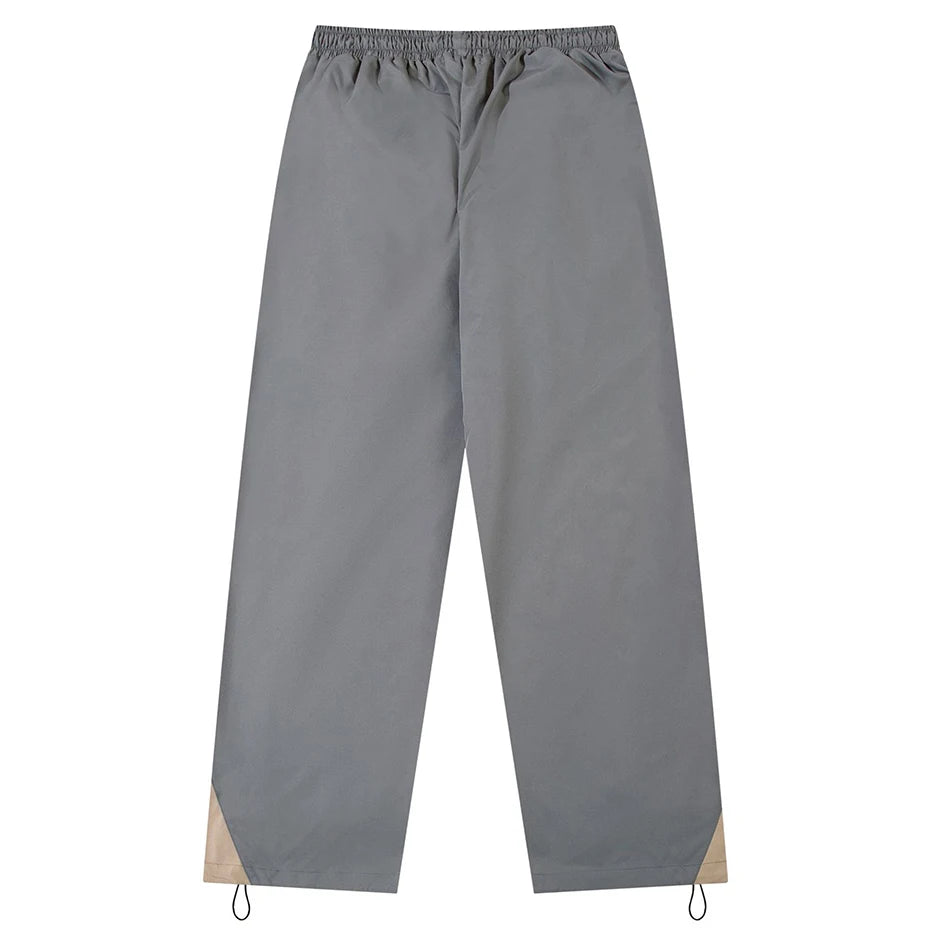 Y2K Vintage Panelled Parachute Trousers