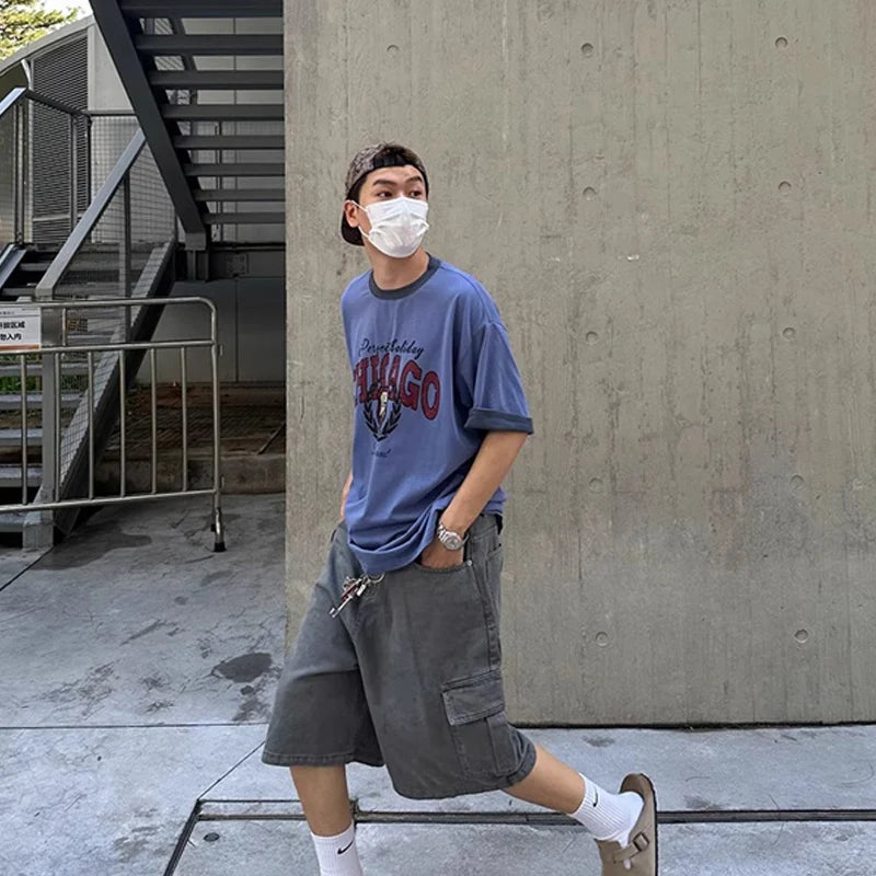 Y2K Washed Cargo Shorts