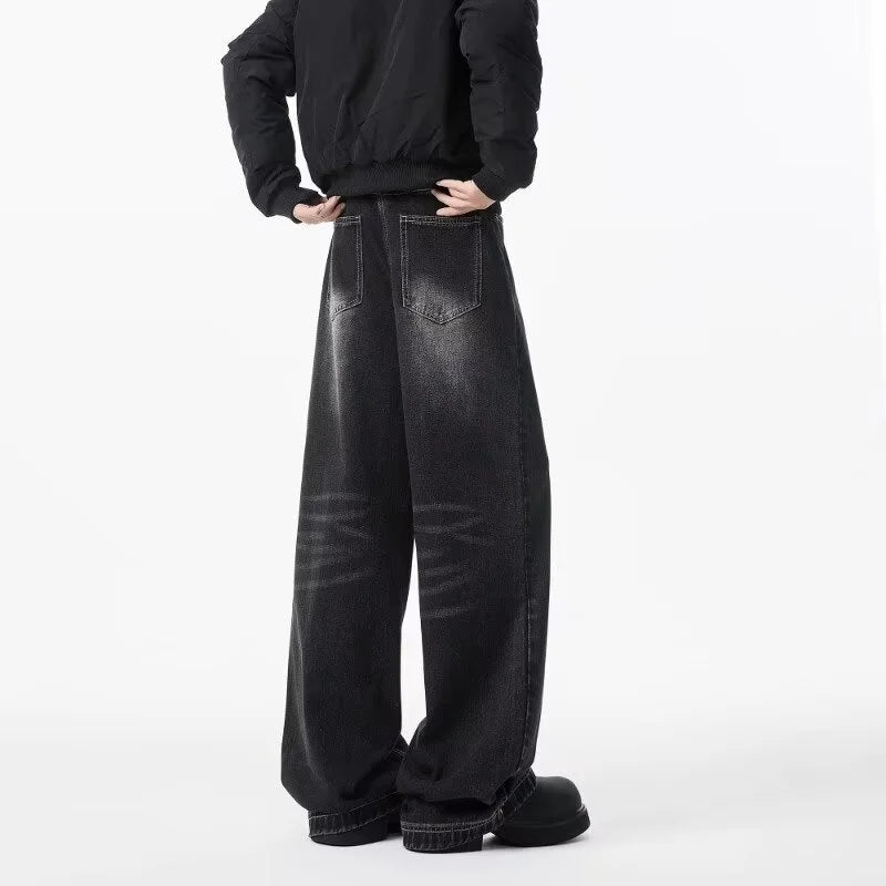 Y2K Washed Straight Leg Jeans
