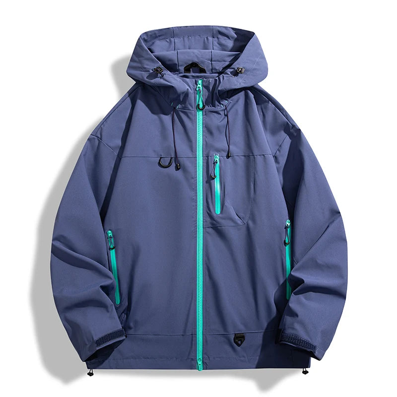 Y2K Waterproof Single Layer Windbreaker
