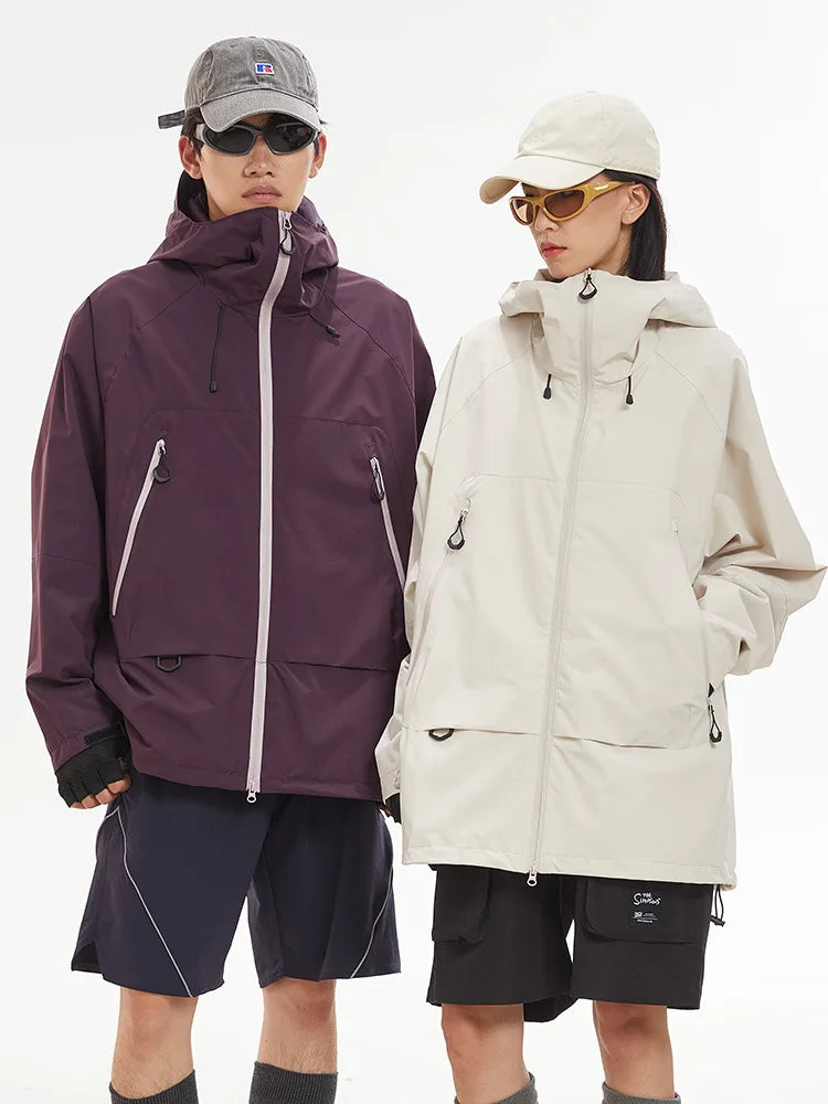 Y2K Waterproof Windbreaker Hiking Jacket Coat
