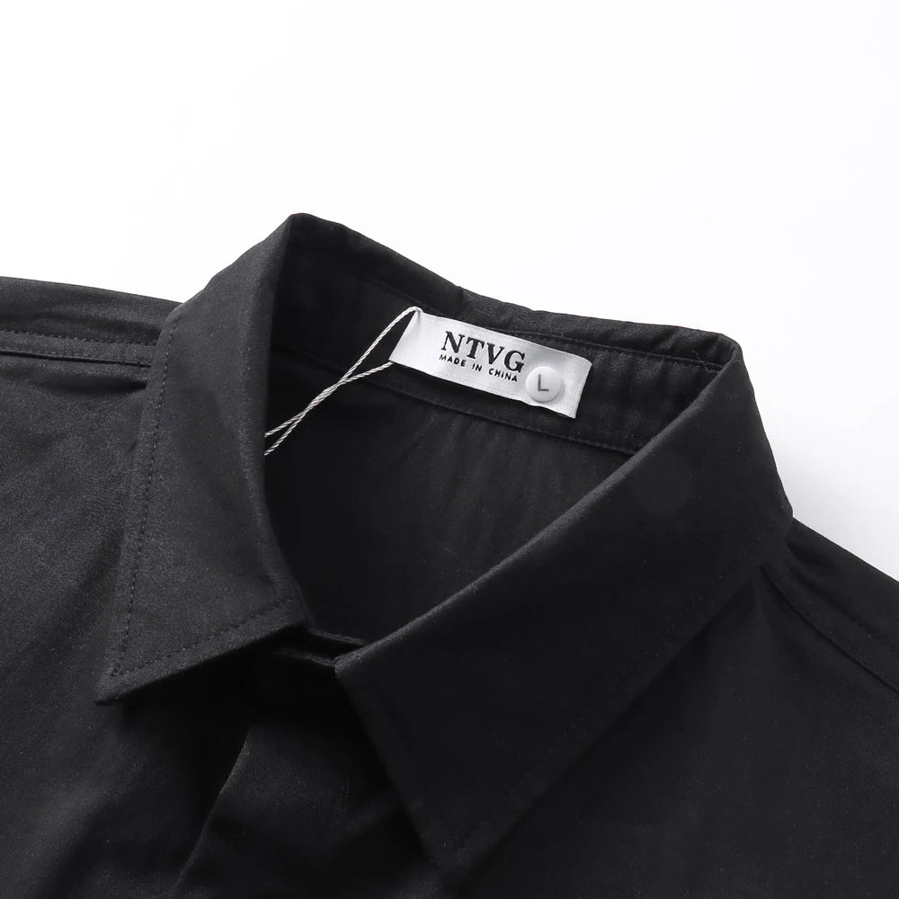 Y2K "Whats the Meaning" Graphic Print Short Sleeve Shirt