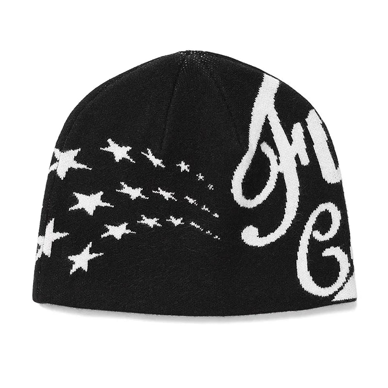 Y2K Winter Wish Graphic Beanie