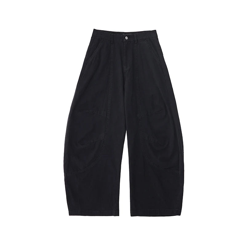 Y2K Womens Baggy Curved Barrel Jean