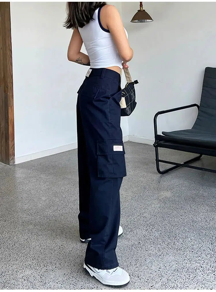 Y2K Womens Cargo Trousers