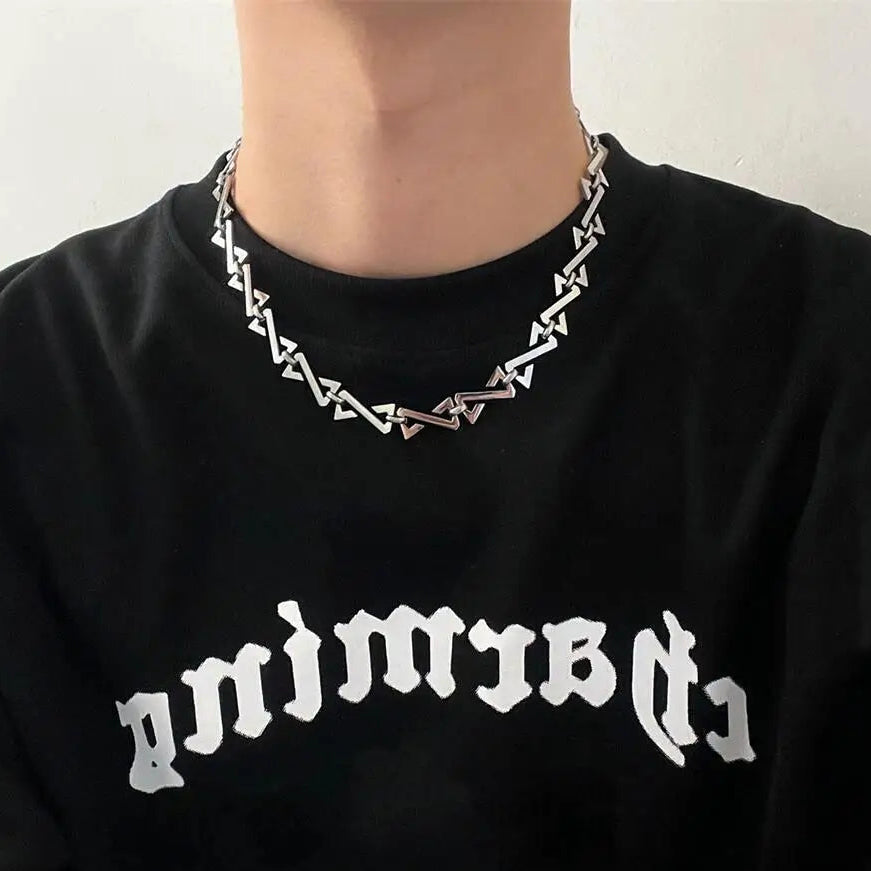 Y2K Z Chain Necklace