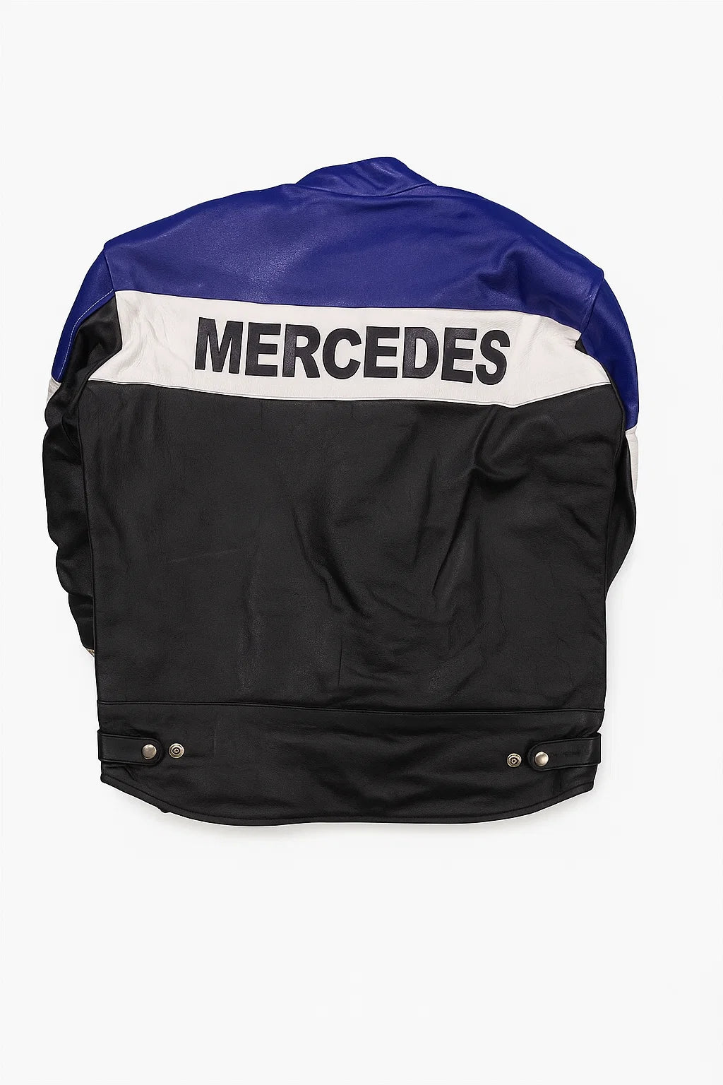 Y2K Mercedes Leather NASCAR Racing Jacket