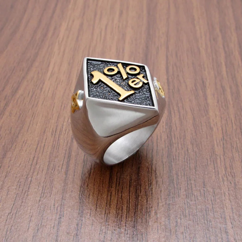 1% er Signet Ring (Copy) TEST