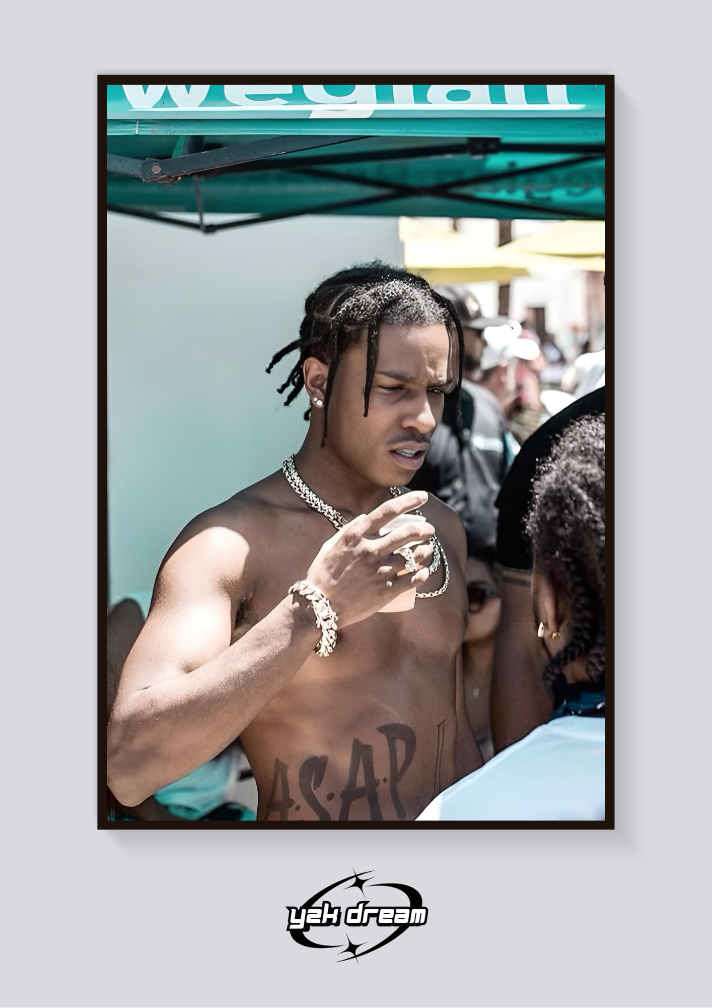 Y2K ASAP Rocky Performance Poster