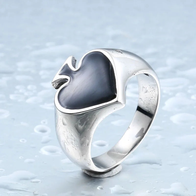 Ace of Spades Ring