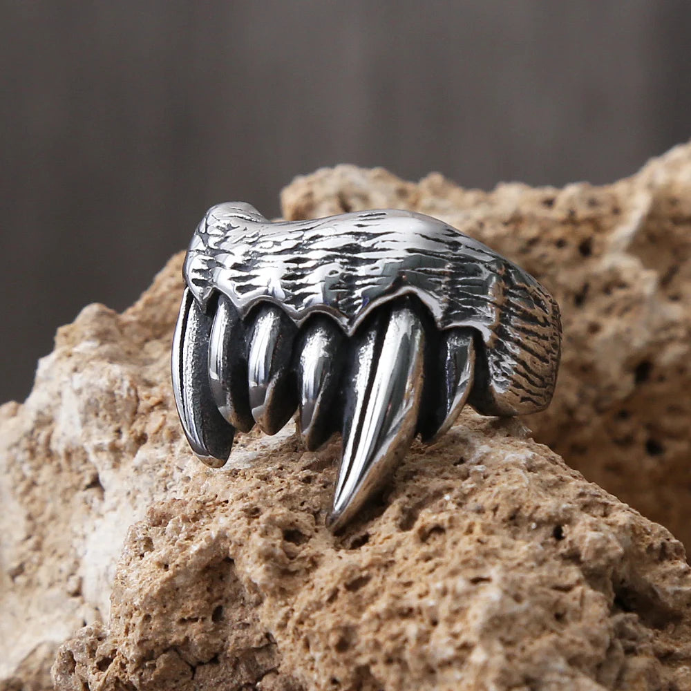 Bear Teeth Ring