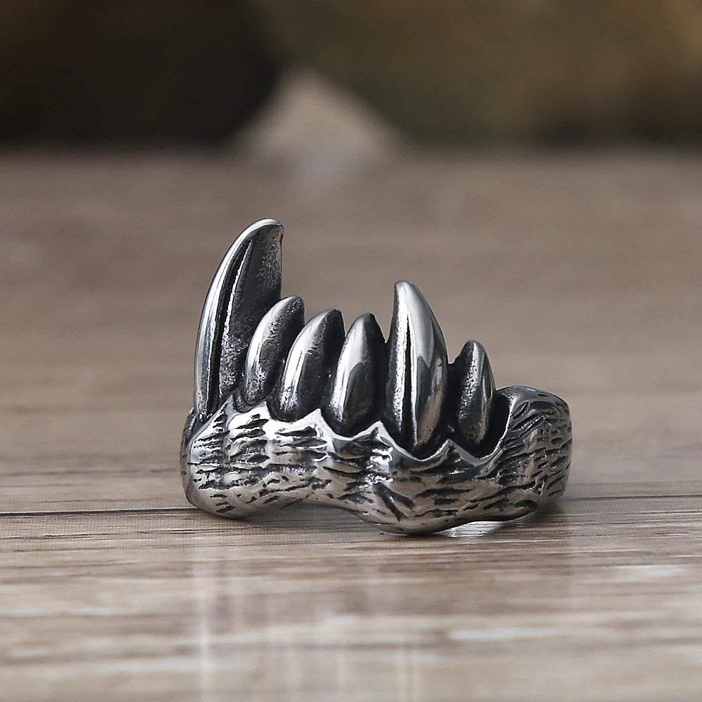 Bear Teeth Ring