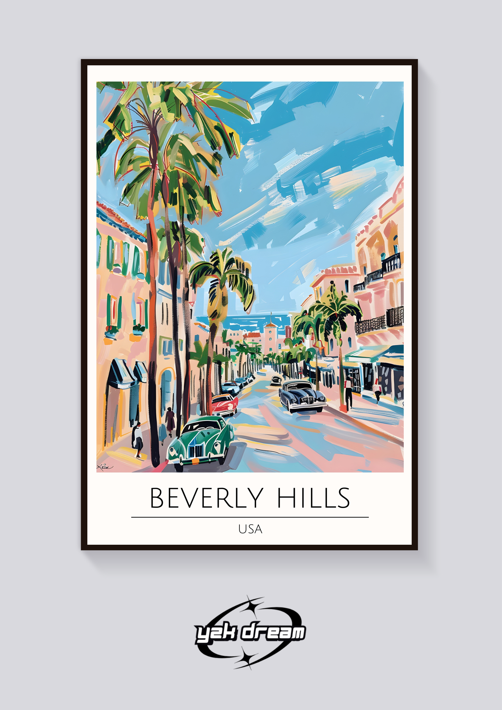 Beverly Hills Street Poster