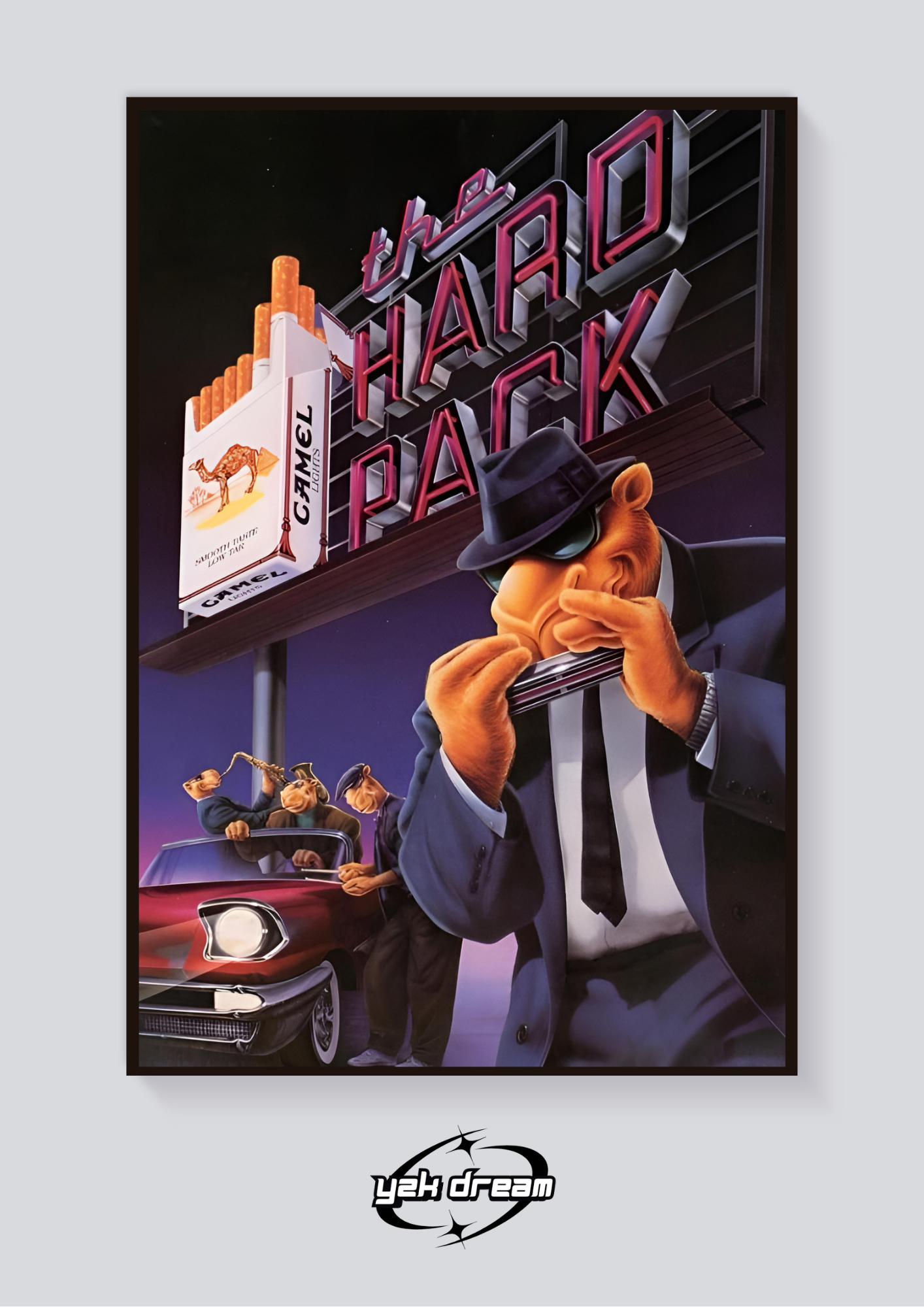 Y2K Camel The Hard Pack Poster