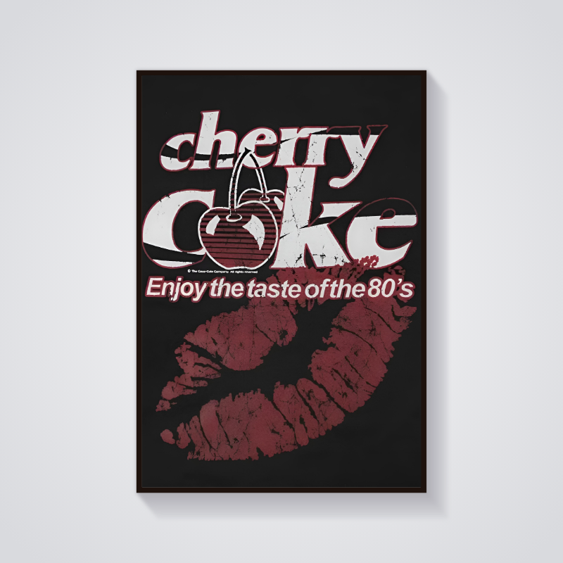 Cherry Coke Poster