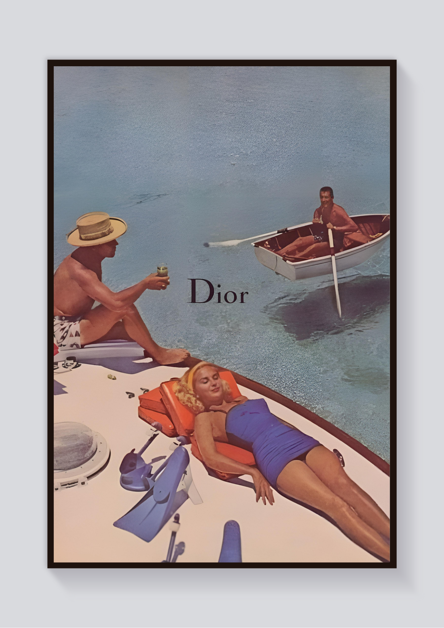 Dior Yacht Side Poster