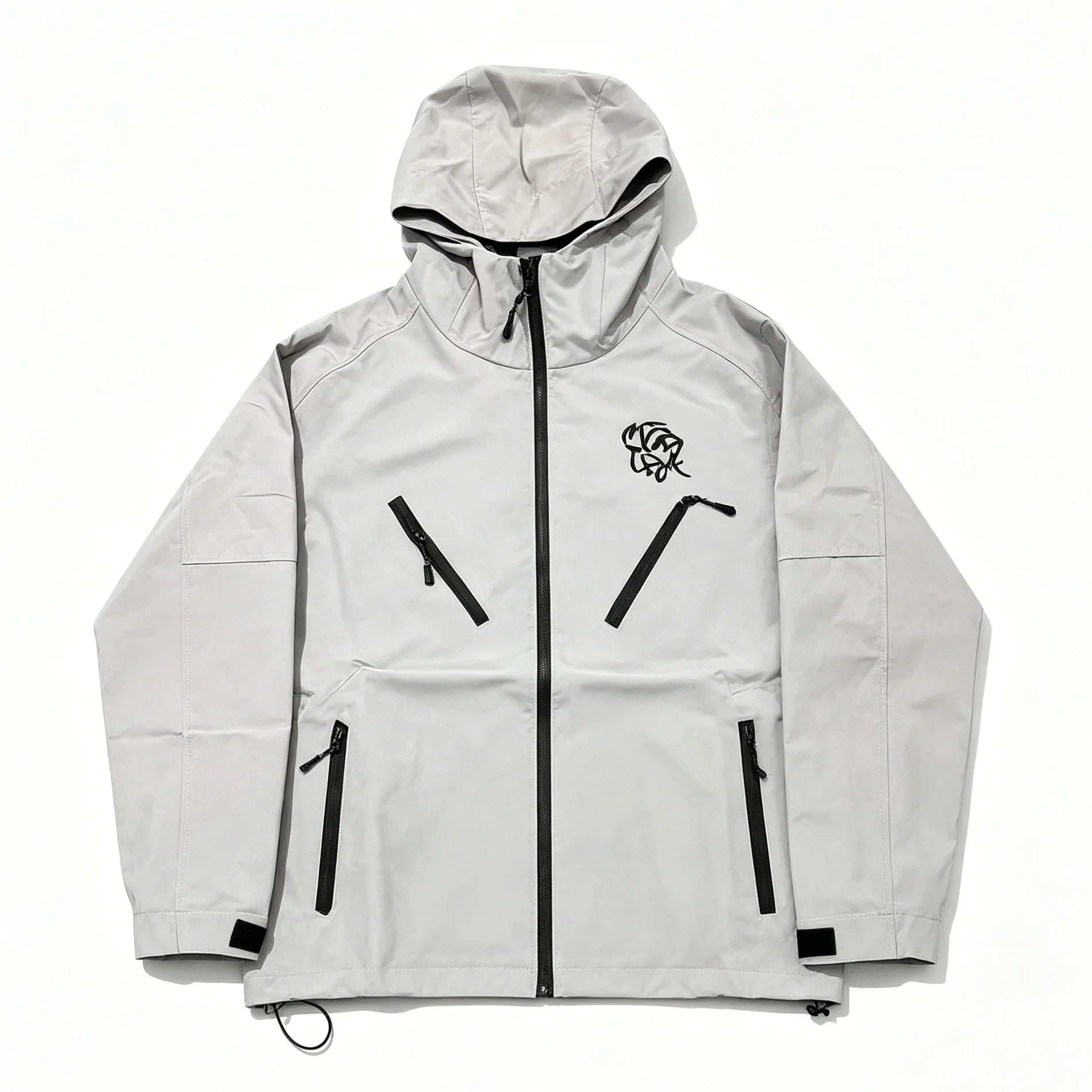 Embroidered Y2K Waterproof Windbreaker Jacket